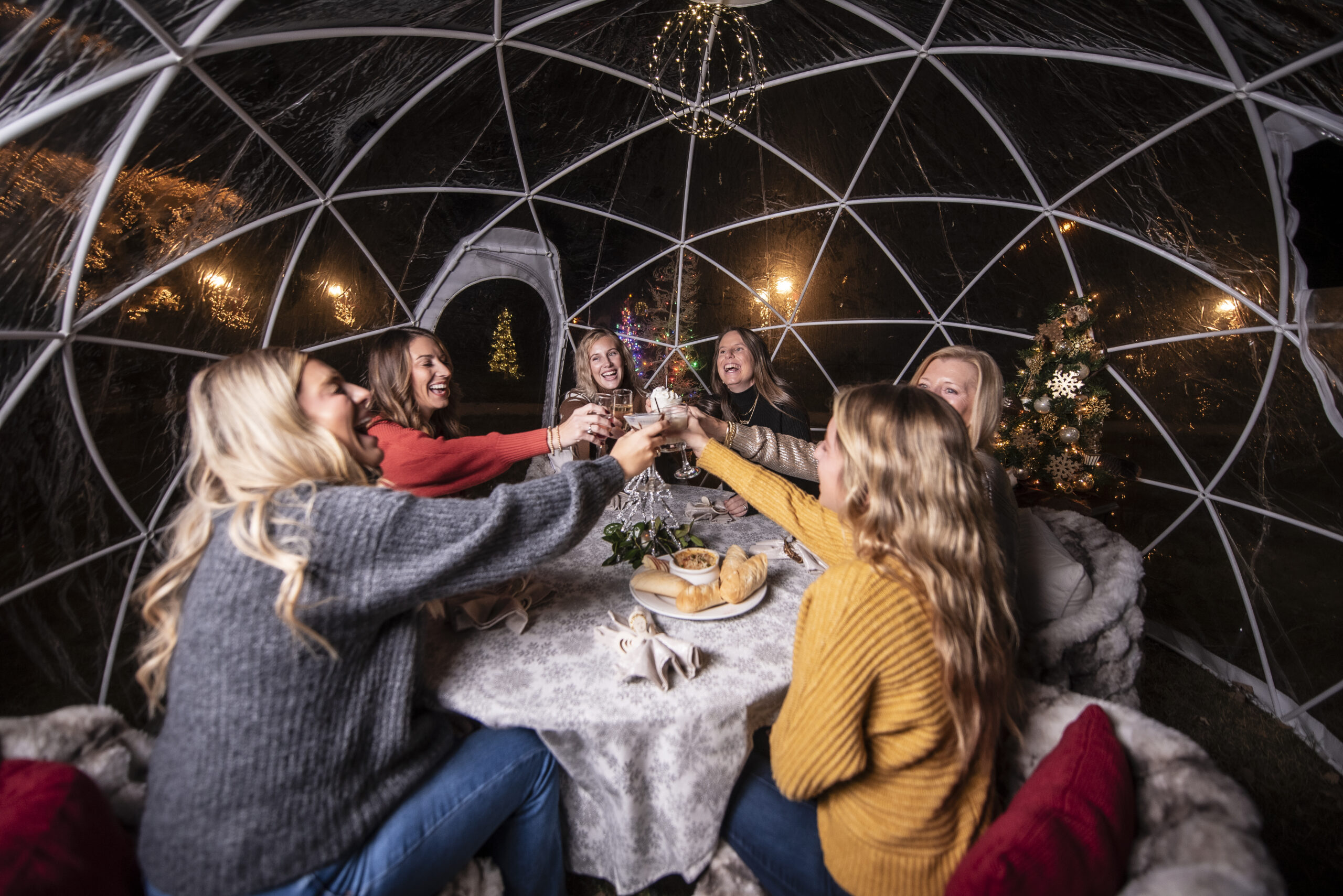 Igloo Dining at Cooper's Landing